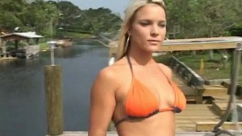 Young Nasty Blonde Drilled Hard And Creampied thumbnail