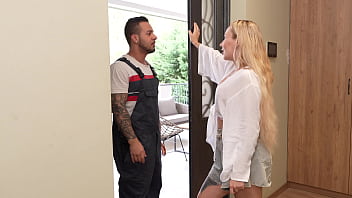 Kitchen pipe repair turns into plumber slamming me hard