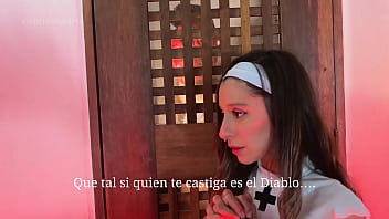 Innocent Nun Confesses To The Priest Then Punishes Me And Then Makes Me Squirt By Fucking Me Hard And Cums On My Wet Pussy thumbnail