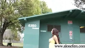 Sexy teen amateur girl play with sex toys video 23