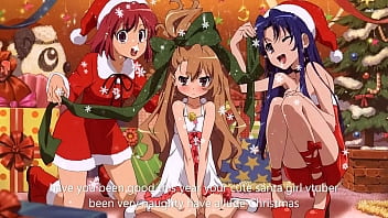 Santa girl vtuber projekt toga not being nice on christmas here the hentai