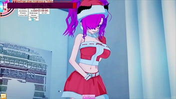 Santa girl vtuber projekt toga not being nice on christmas here the hentai