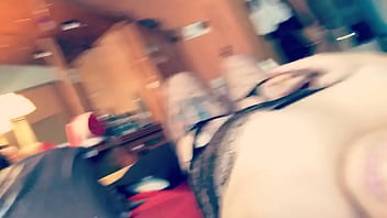 Slutty whore smokes while in heat