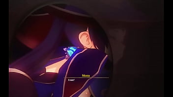 Mona se fait baiser pendant qu'elle est coincé dans la fenêtre 4odm