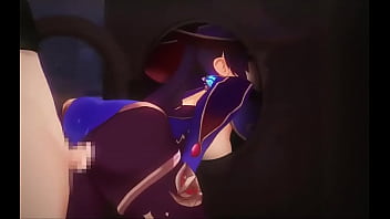 Mona se fait baiser pendant qu'elle est coincé dans la fenêtre 4odm