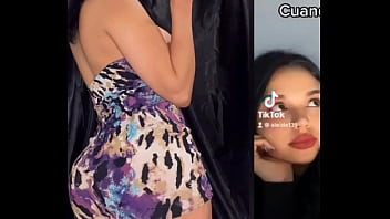 Dancing with purple dress