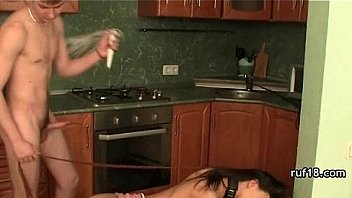 Teen fucked hard to the core