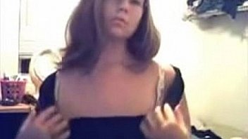 Cute big titted nerdy looking webcam amateur girl porn