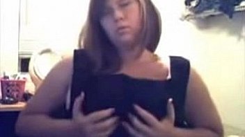 Cute big titted nerdy looking webcam amateur girl porn