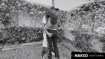 Public blowjob from fully clothed white girl i just met at the train station