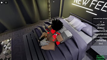 Puppygirl has her first time online roblox game