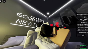 Puppygirl has her first time online roblox game