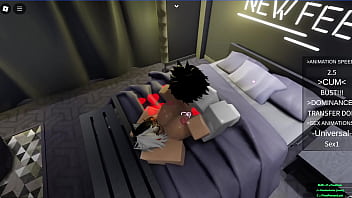 Puppygirl has her first time online roblox game