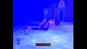 Lifting my rear at the pool