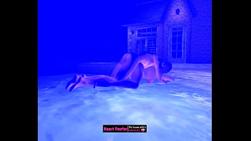 Lifting my rear at the pool