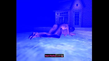 Lifting my rear at the pool