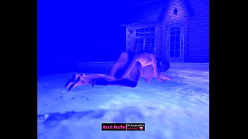 Lifting my rear at the pool