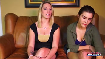 Horny coed friends jennifer and vicky look for a tasty cum halloween treat