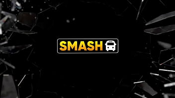 New scene sexy blonde bombshell loula lou was desperate to geton the smashbus to get smashed hard wow
