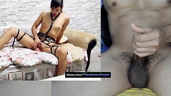 Unsatisfied wife masturbates her pussy like a femme fatale