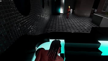 Whore gets destroyed by two dicks