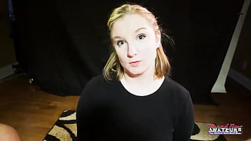 Blonde hottie lottie peers enjoys riding and milking a cock with her mouth