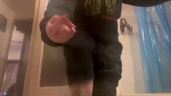 Rebeca addams the second dirty feet in the laundry room