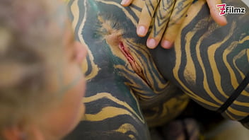 Alt girls tattooed lesbian dildo punk goth hippie spit tongue