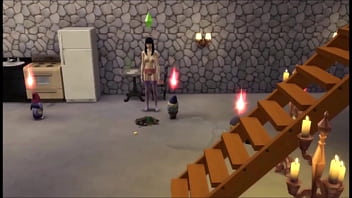 Busty asain goes to a local pool to make new friends and have sex with them