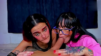 Stepsisters bff says "you have a nice cock it's huge "