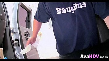 Ava and friend bus ride