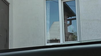 Nude woman neighbor sexy mature milf without panties and bra washes windows her apartment a taxi driver watches from car solo naked in public peeping outdoor outside publicly big natural tits pussy Nude woman neighbor sexy mature milf without panties and bra washes windows her apartment a taxi driver watches from car solo naked in public peeping outdoor outside publicly big natural tits pussy