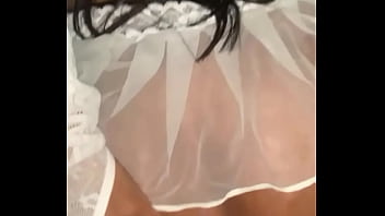 Beautiful brunette brunetteflower1 gets her huge ass fucked hard with the help of a little oil