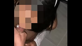 Beautiful brunette brunetteflower1 gets her huge ass fucked hard with the help of a little oil