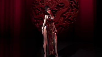 Hot Young Tifa Wearing A Lewd Chinese Dress And Obscenely Tempts You thumbnail