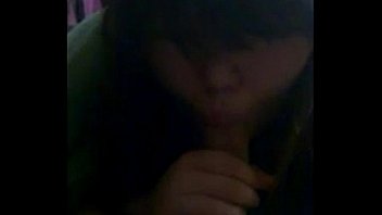 Young asian teen satisfies her horny shaved pussy with toys and fucks small dicked guy