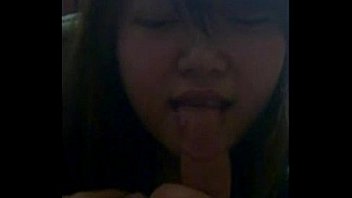 Young asian teen satisfies her horny shaved pussy with toys and fucks small dicked guy