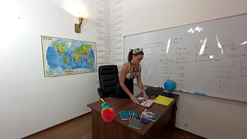 I followed the cleaning lady after class