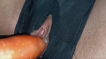 Topless teen jerks off the technician