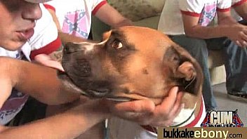 Ebony Babe Sucks Group Of White Guys 4 thumbnail