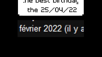 L'anniversaire du bonheure