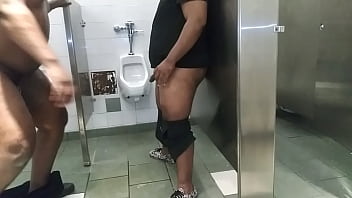 Servicing In The Men's Bathroom thumbnail