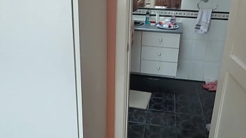 I receive two big cumshots in my hairy pussy and i spread the cum all over my body