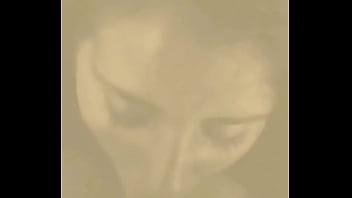 Pretty teenager eating cum