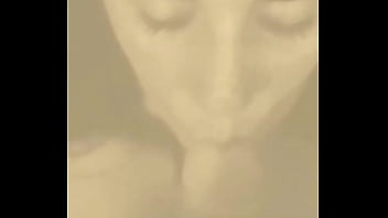 Pretty teenager eating cum