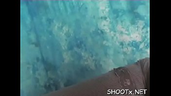 Bouncy arse rides long inches