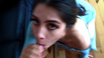 Teen tru kait sucking cock first time on camera huge facial
