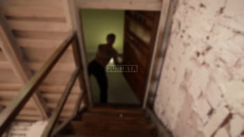 Caught a sexy elf in the park dragged her to the basement and fucked her