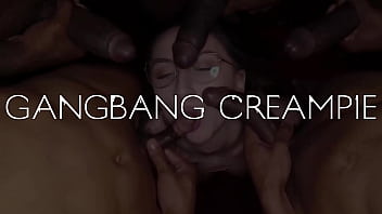 Monique's breasts jiggle fiercely in 5 cum frenzy