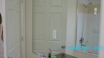 Blonde dyke stepsister loving